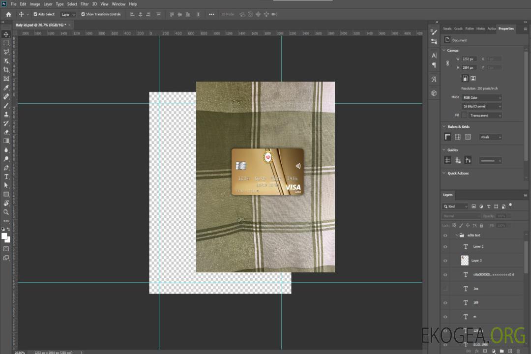 Iran Melli Bank visa carte d'or photolook recto template Iran Melli Bank visa carte d'or photolook recto template